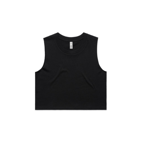 BLACK wo's-crop-tank-black